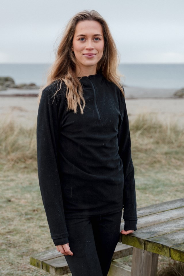 Bergen fleecegenser Black Unisex - 1