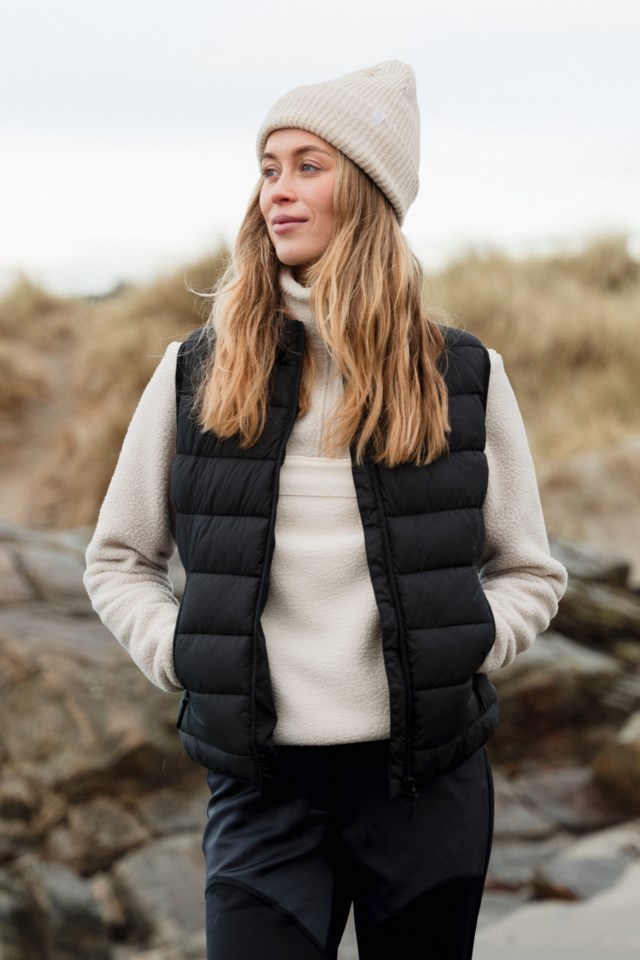 Nordtoppen vattert vest Black Dame - 1