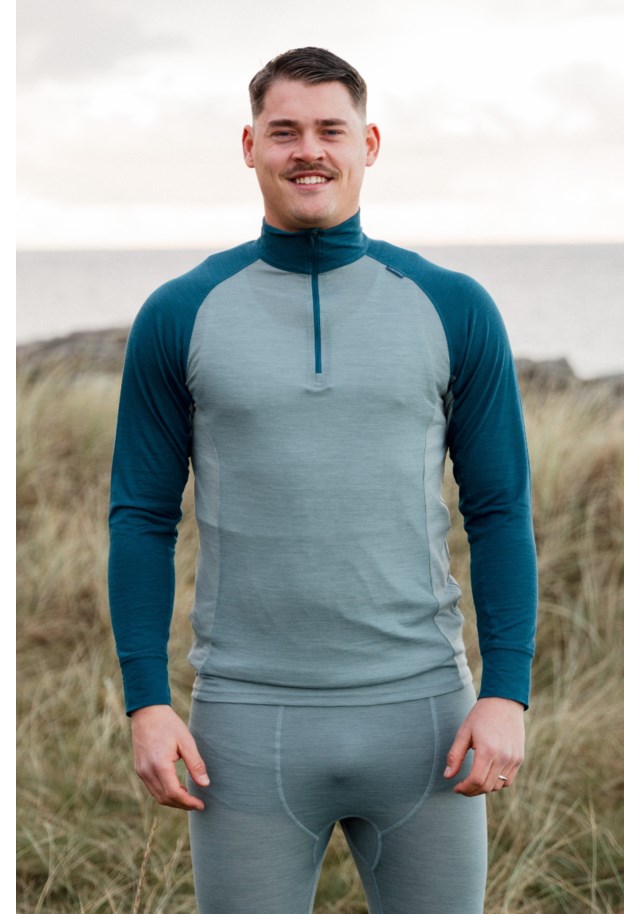 stormberg Glitterdal Superwool Half Zip trøye herre