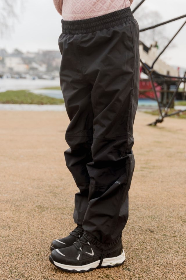 Nordbreen vanntett vinterbukse barn 1-7 Black Barn - 1