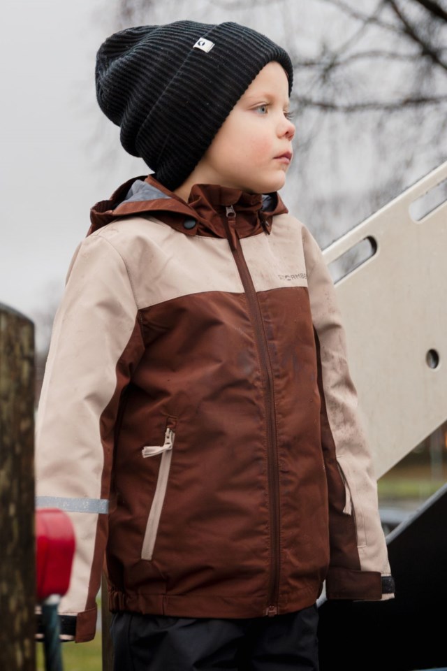 Kvitdalen fôret skalljakke barn 1-7 Brown|Beige Barn - 1