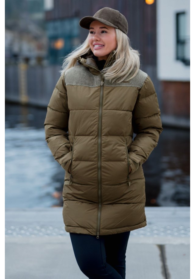 stormberg Vinterhei parkas med dun og fjær dame