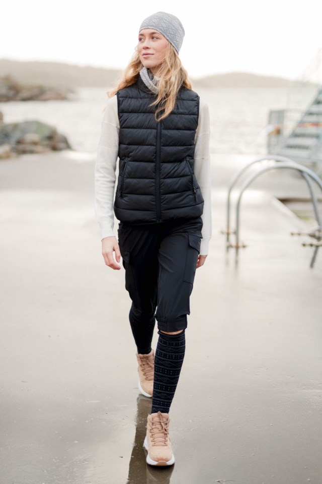 Tryvann cargo nikkers Black Dame - 1