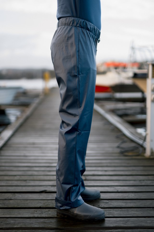 Lofoten lettvekts regnbukse Blue Herre - 1