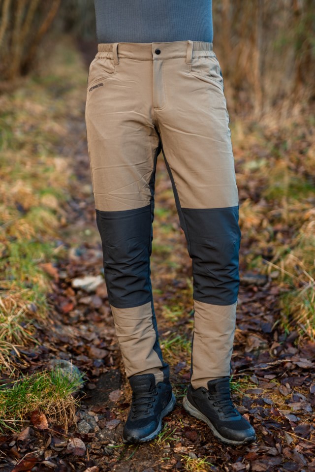 Fjellfonna fôret turbukse Black|Green Herre - 1