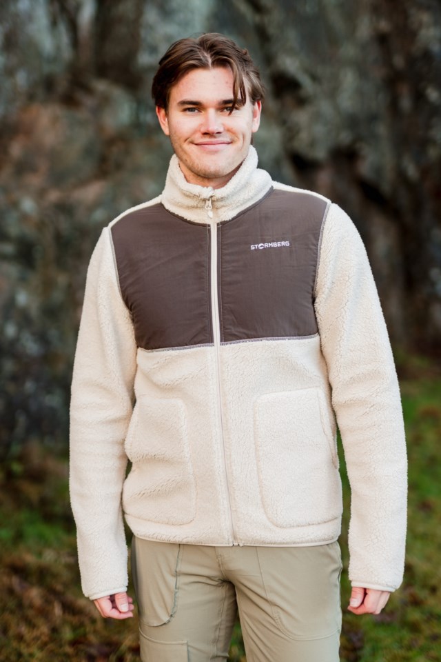 Trollheimen hybrid sherpajakke Brown|Beige Herre - 1