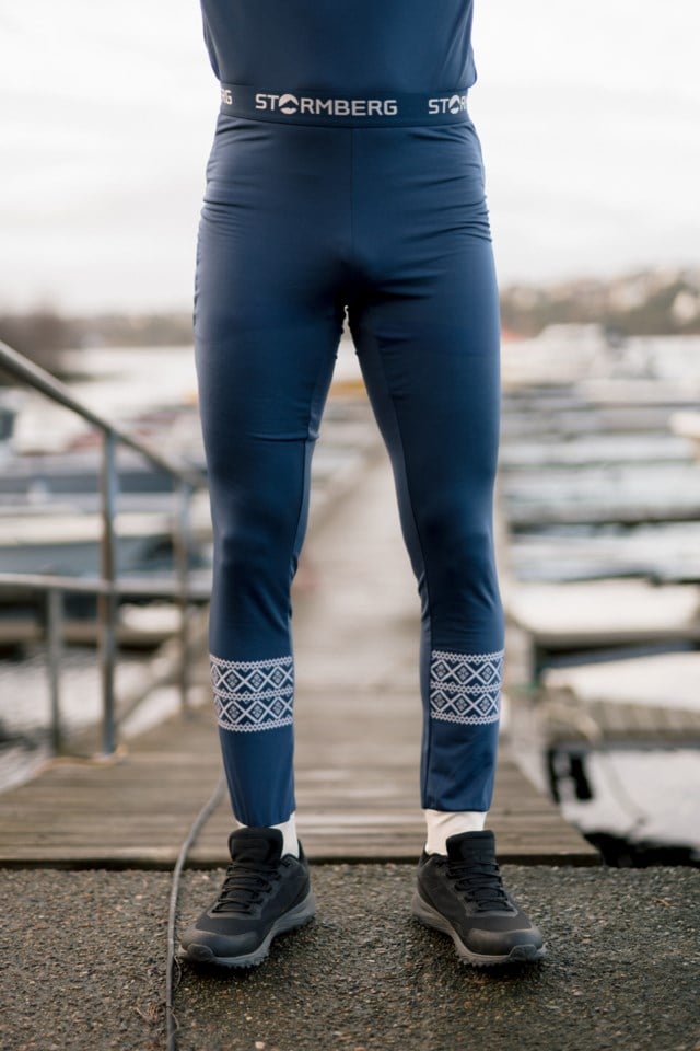 Hardanger Supersoft longs Blue Herre - 1