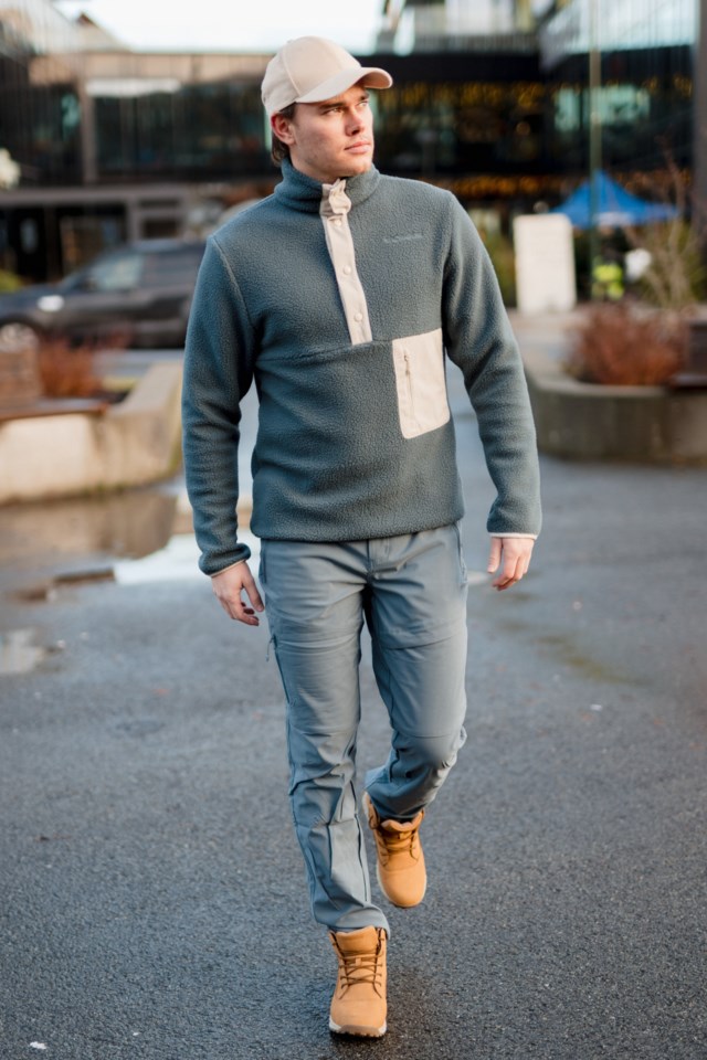 Porsanger sherpagenser Grey|Beige Herre - 1