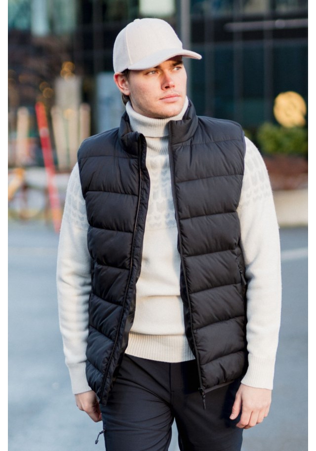 Strimfonna vattert vest