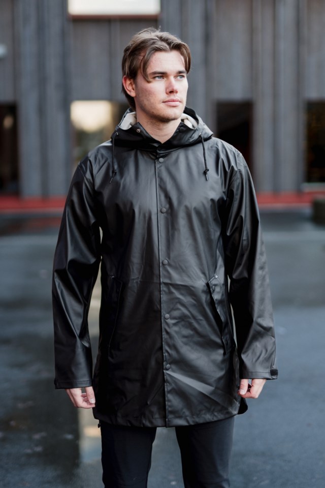Nordsjø regnparkas Black Herre - 1