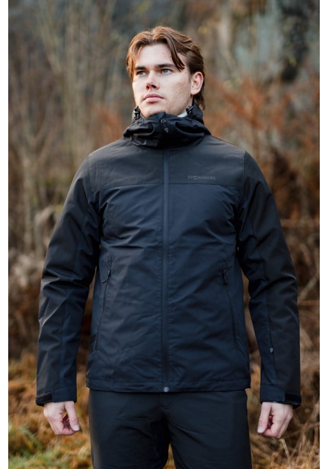Kvitdalen fôret skalljakke