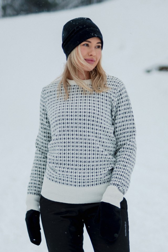 Nordishavet Islender ullgenser White|Black Dame - 1