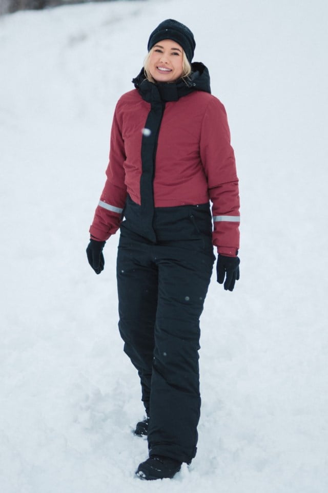 Finnmark vinterdress Red Dame - 1