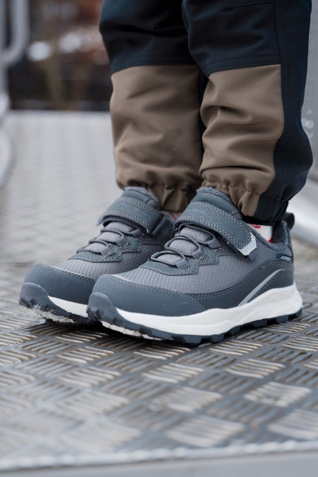 Vinterfjord ullfôret vanntett vintersko Grey Barn - 1