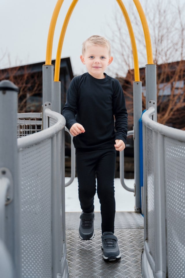 Skogmarka trøye barn 1-7 Black Barn - 1