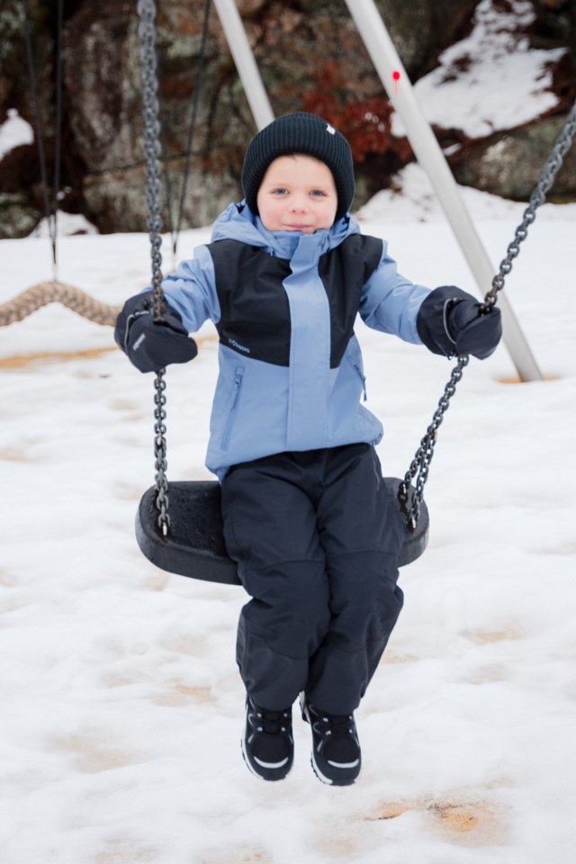 Nordbreen vanntett vinterjakke barn 1-7 Blue Barn - 1