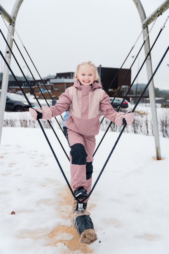 Nordbreen vanntett vinterjakke barn 1-7 Pink Barn - 1