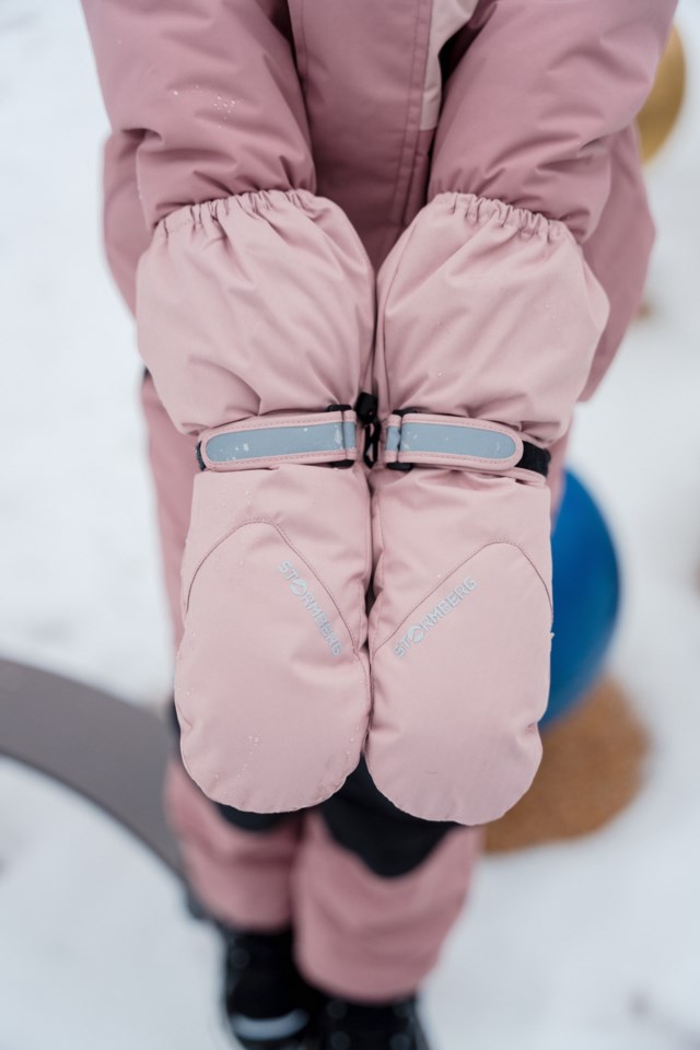 Klem ullvotter barn 1-7 Pink Barn - 1