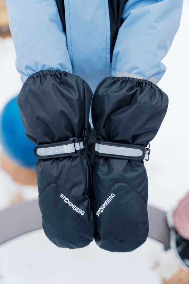 Klem ullvotter barn 1-7 Black Barn - 1