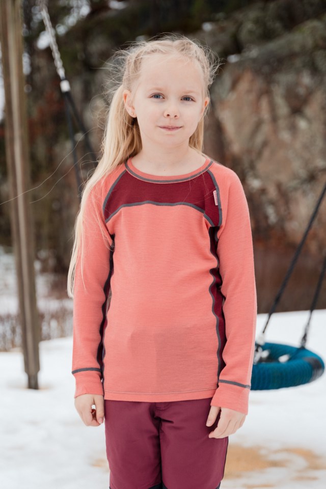 Hadlaskard ulltrøye barn 1-7 Pink Barn - 1