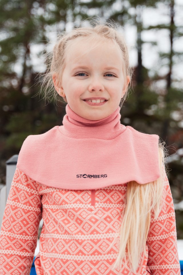 Dalbo 2-lags ullhals barn 1-7 Pink Barn - 1