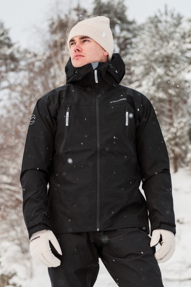 Romsdal 3-lags teknisk skalljakke Black Herre - 1