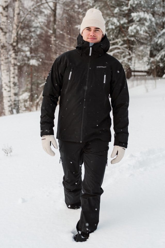 Romsdal 3-lags teknisk skallbukse Black Herre - 1