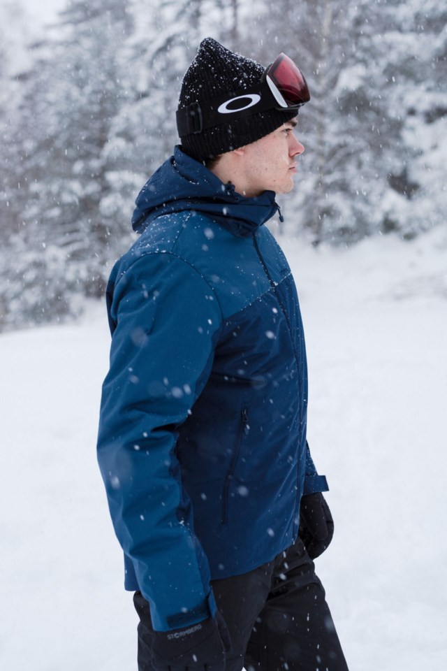 Kvitfjell vattert jakke Blue Herre - 1