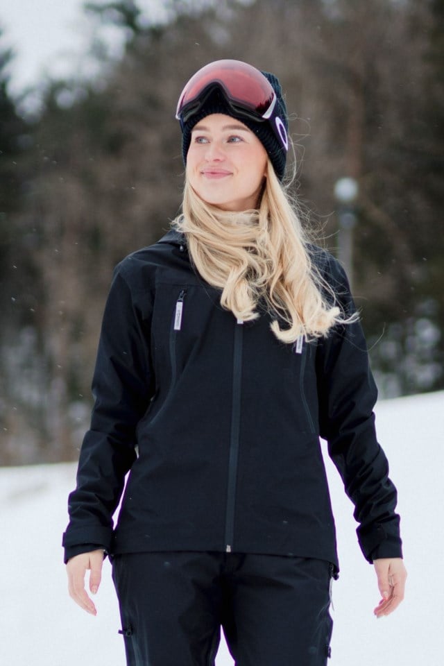 Romsdal 3-lags teknisk skalljakke Black Dame - 1