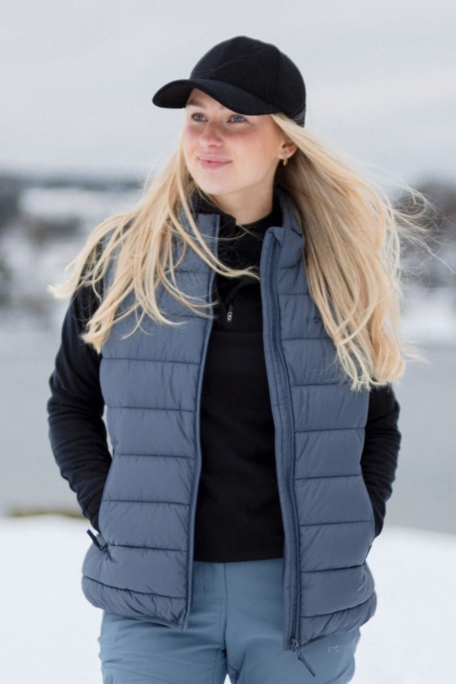 Strimfonna vattert vest null Dame - 1