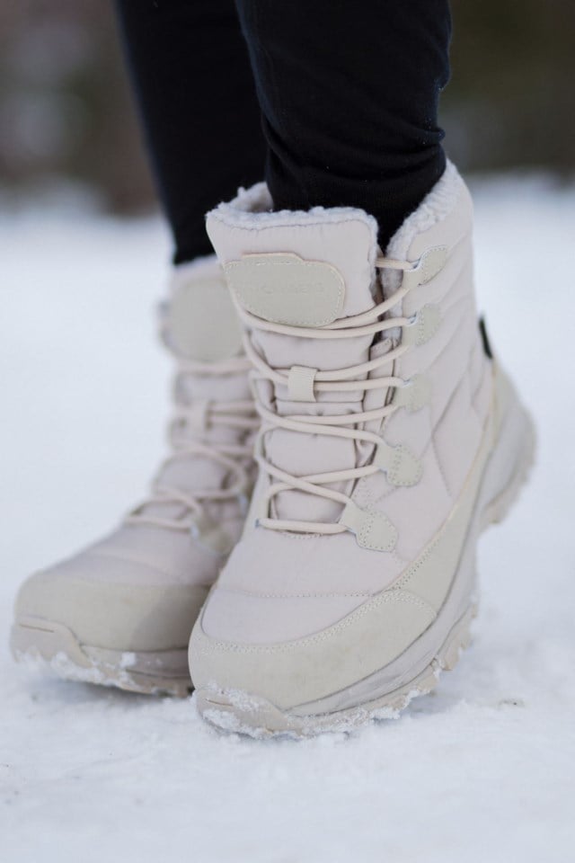 Grefsen vanntett vinterstøvel Beige Dame - 1