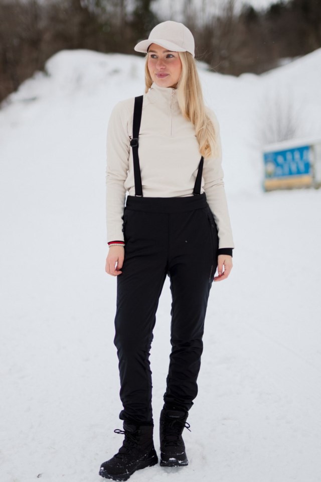 Vettakollen Zip-Off turtights m/ seler Black Dame - 1