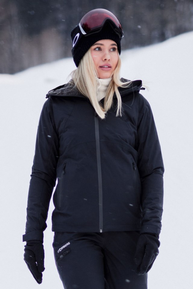 Trolltunga skalljakke Black Dame - 1