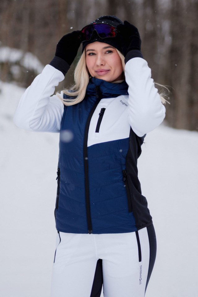 Vettakollen hybridjakke White|Blue Dame - 1