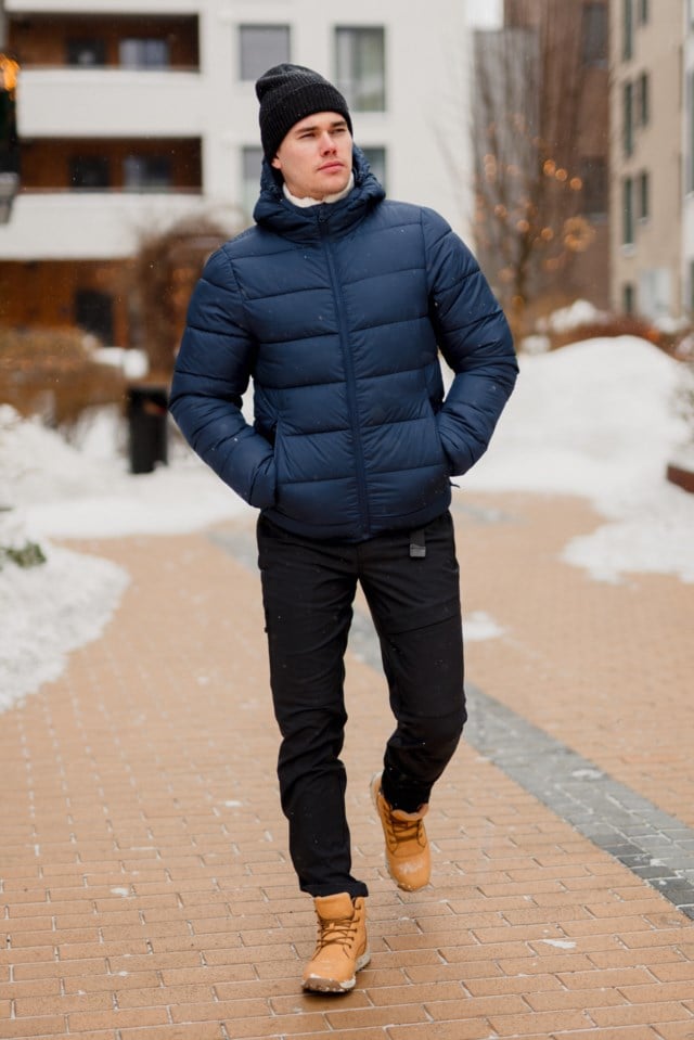 Nordtoppen vinterjakke Black|Blue Herre - 1