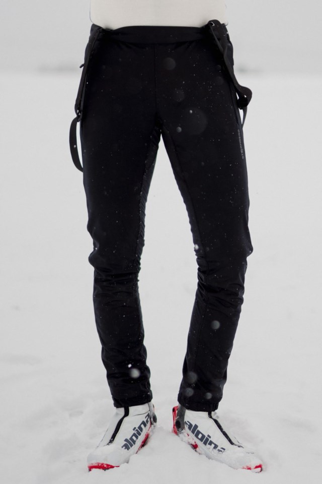 Vettakollen Zip-Off turtights m/ seler Black Herre - 1