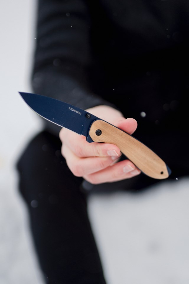 Bygland foldekniv 20 cm Blue|Tre Utstyr - 1