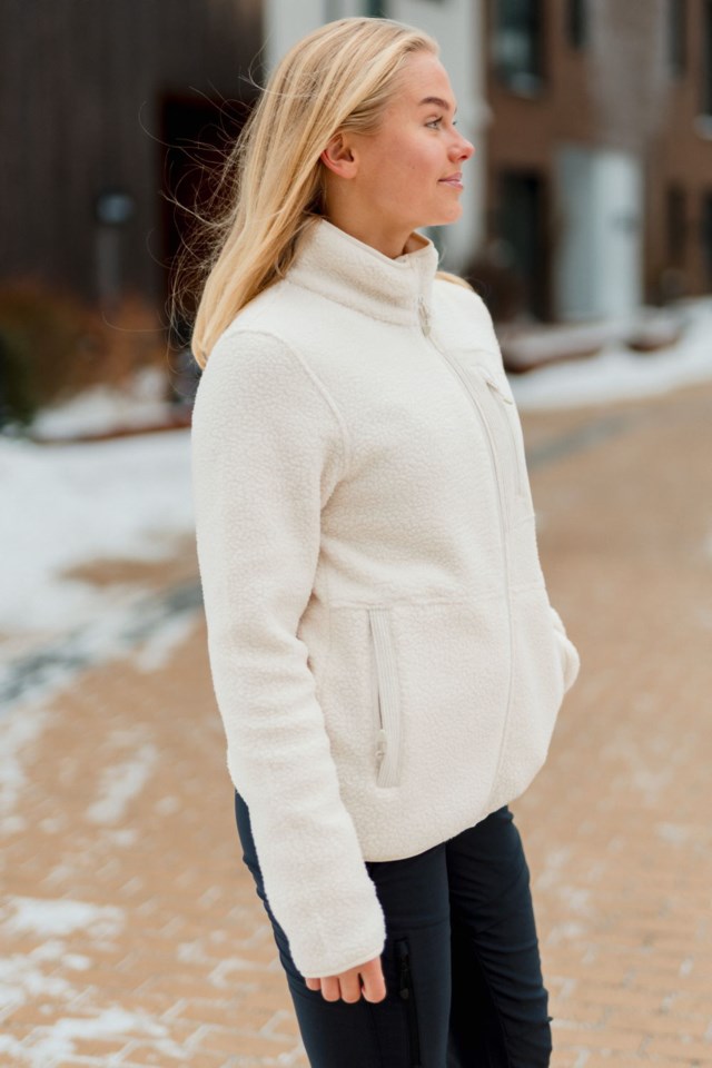 Porsanger sherpajakke Beige Dame - 1