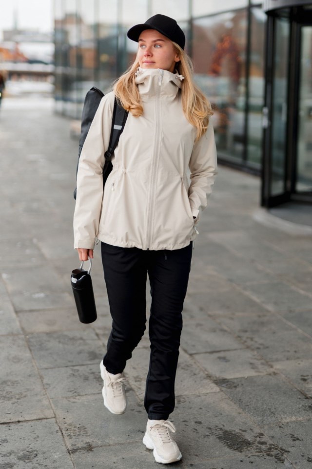 Larvik skalljakke White Dame - 1