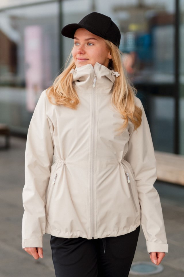 Larvik skalljakke White Dame - 1