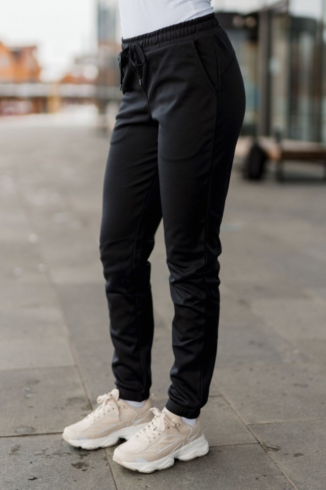 Langevåg teknisk fritidsbukse Black Dame - 1