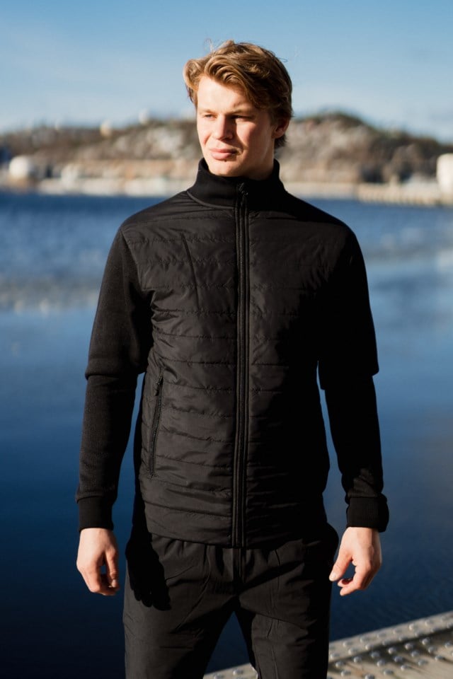 Bogstad resirkulert hybridjakke Black Herre - 1