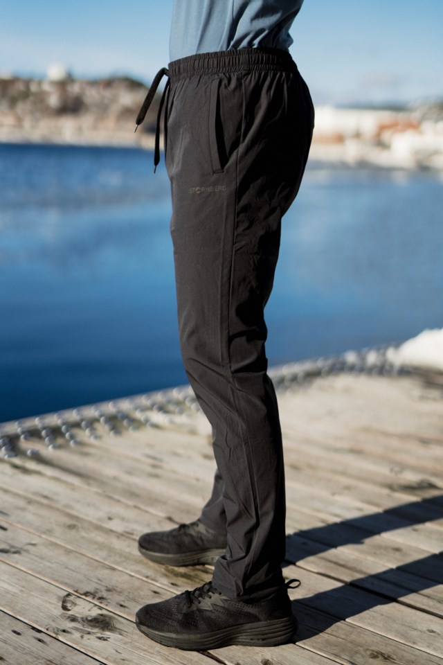 Sprek teknisk fritidsbukse Black Herre - 1
