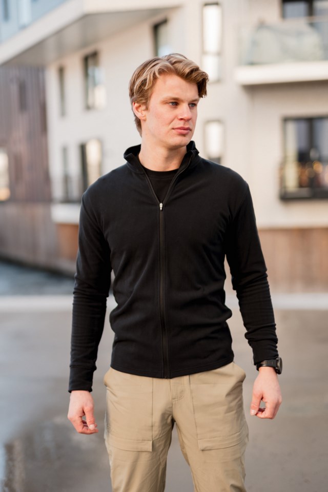 Molladalen Supersoft fleecejakke Black Herre - 1