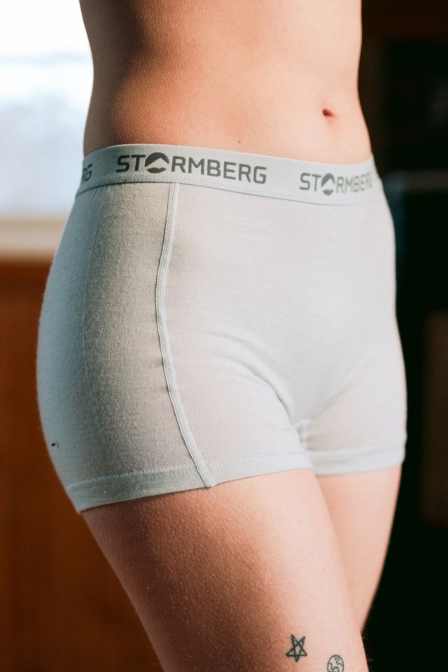 Polarfjell ullboxer Grey Dame - 1