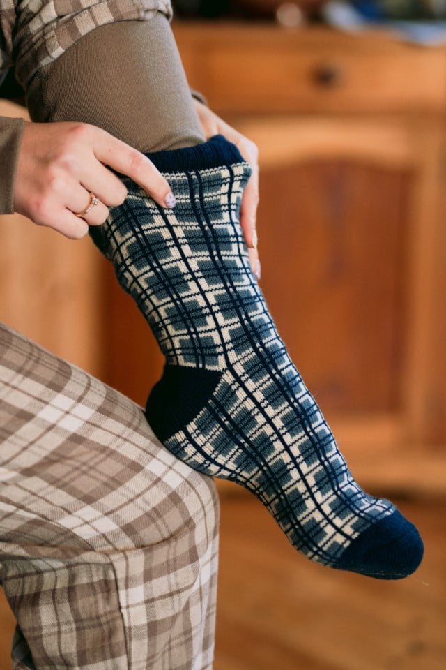 Polarlys Supersoft termosokker Grey|Beige|Blue Unisex - 1