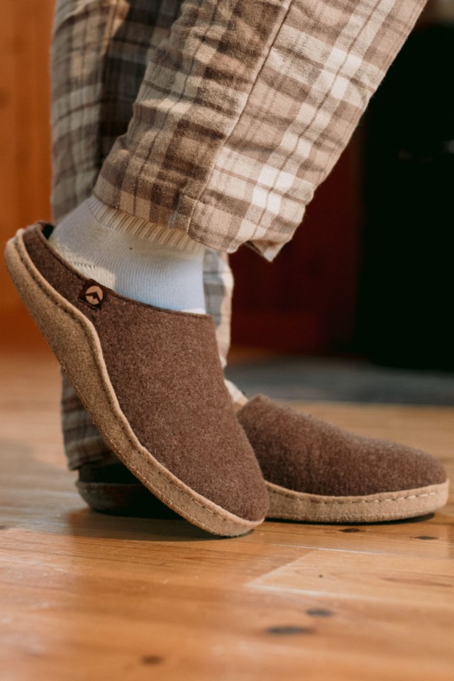 Nordlia ull tøffel Brown Unisex - 1