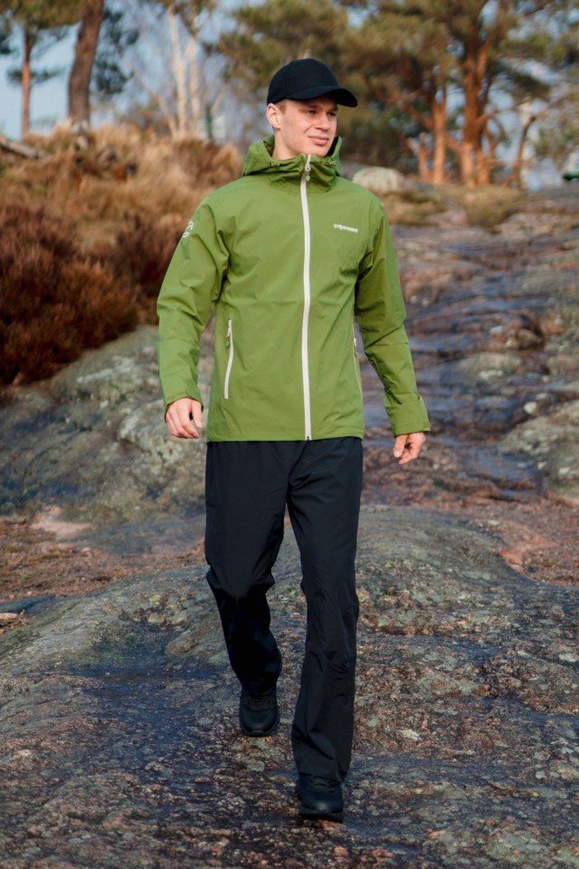 Skomvær skalljakke Green Herre - 1