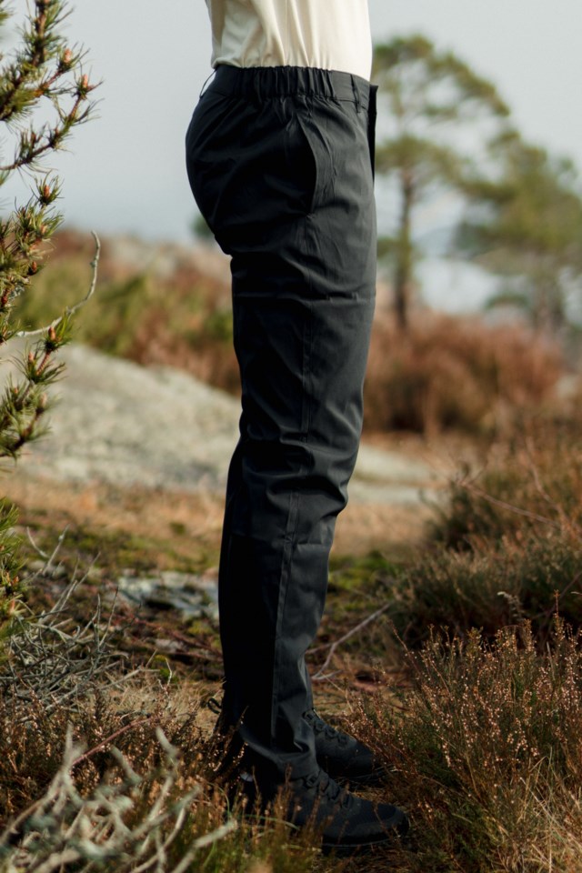 Bris lettvekts turbukse Black Herre - 1