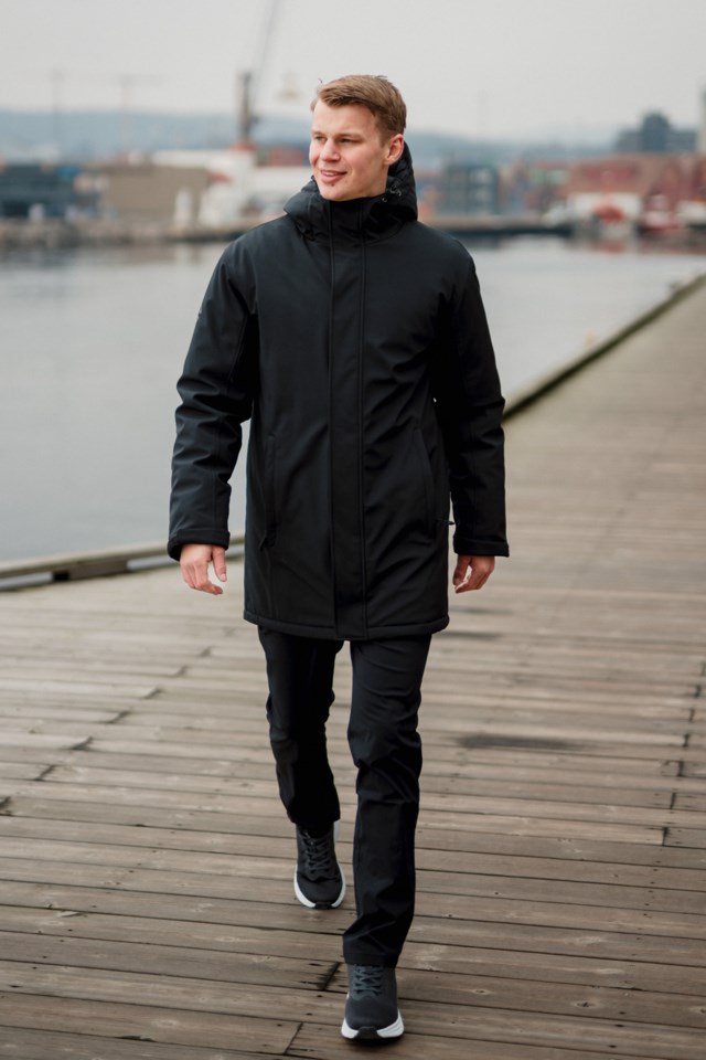 Østisen vattert parkas Black Herre - 1